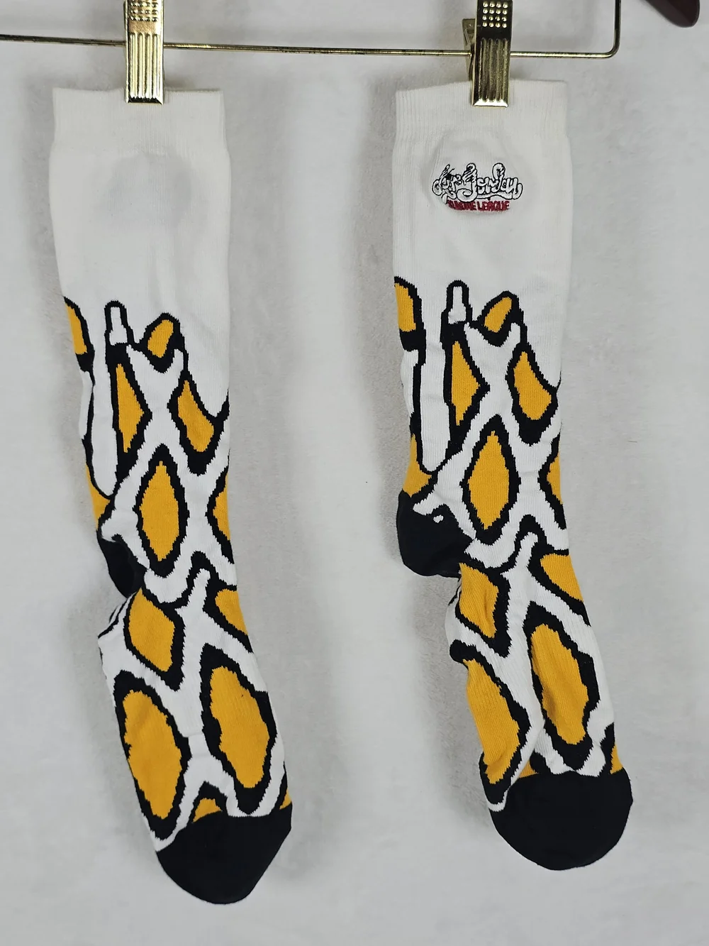 Nike Air Jordan Sundae League Ice Cream Pack Waffle Cone Crew Socks White Yellow